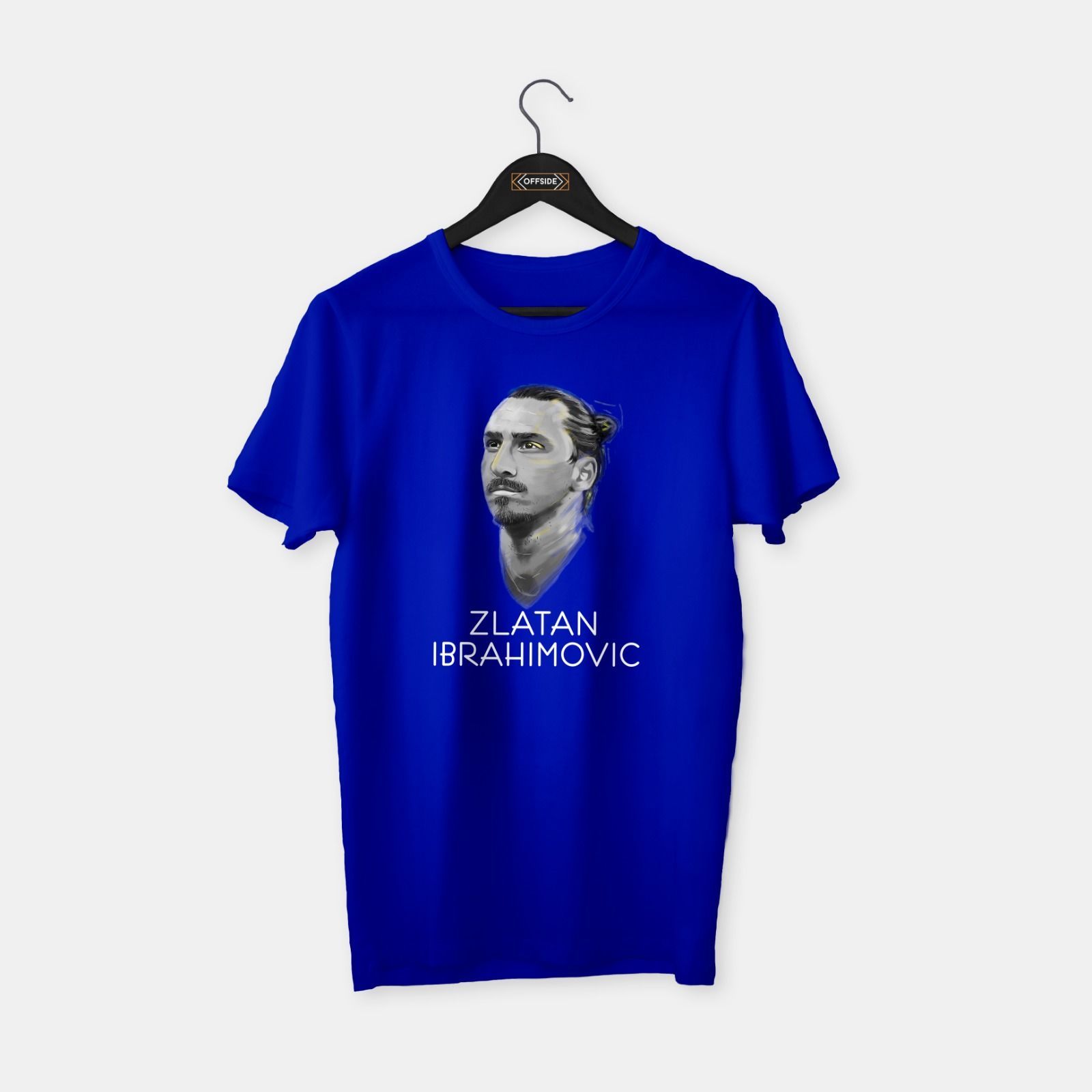 Zlatan Ibrahimoviç T-shirt Sax Mavi - XXL