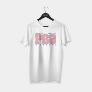 PSG - Ici c'est Paris - Paris Saint Germain T-shirt Beyaz - XL
