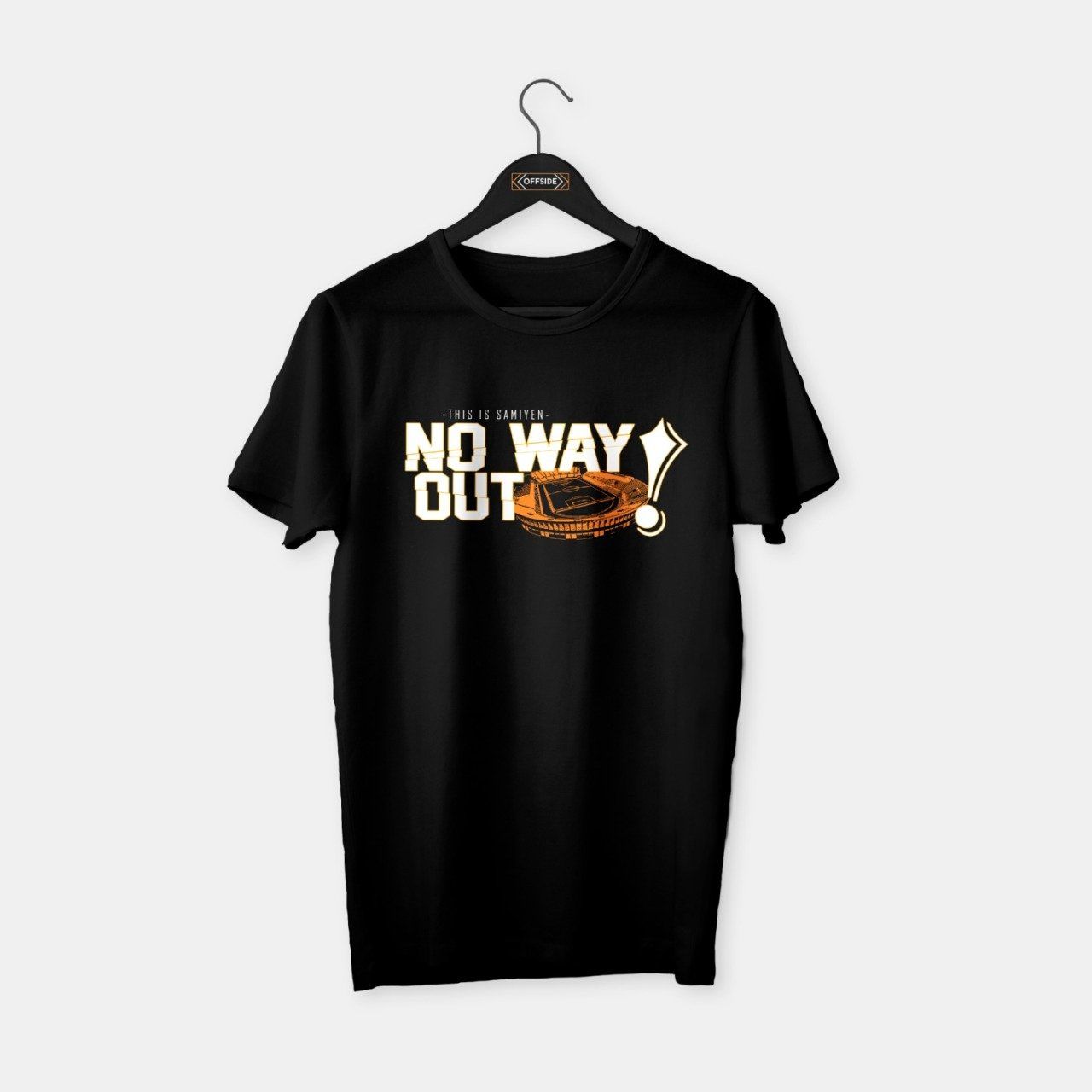 This is Sami Yen - No Way Out! T-shirt Siyah - M