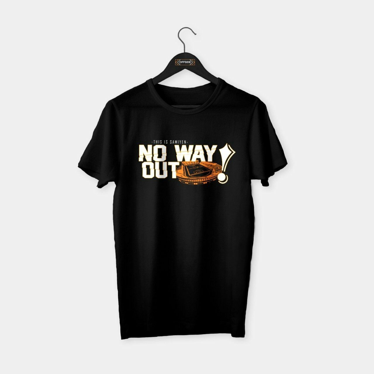 This is Sami Yen - No Way Out! T-shirt Siyah - S