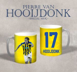 Pierre Van Hooijdonk - Futbol Özel Tasarım Kupa Bardak
