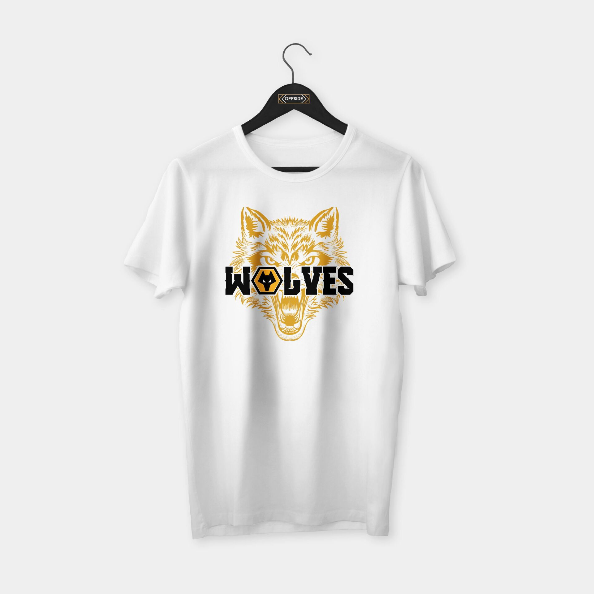 Wolves 'Wolf' T-shirt Beyaz - S